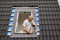 Kołnierz uszczelniający do okna dachowego VELUX EDW 1000 z przeciwwilgociową izolacją BFX 78x98 cm