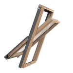 Okno dachowe imFenster DPY B900 114x118 drewniane