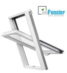 Okno dachowe 3 szybowe APY B1500 78x140 PCV/plastikowe