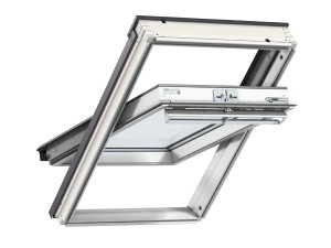 okno dachowe GGU 006621 55x78 cm VELUX drewniano poliuretanowe białe