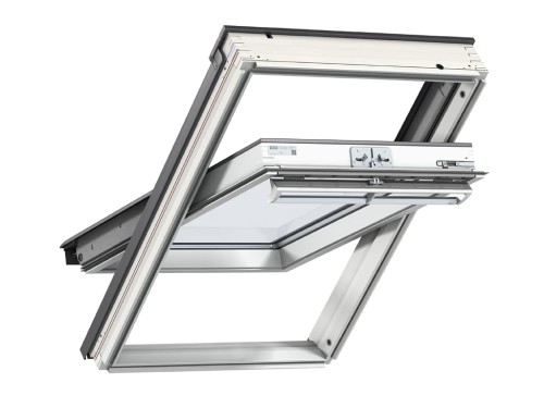 okno dachowe GGU 006621 66x118 cm VELUX drewniano poliuretanowe białe 1