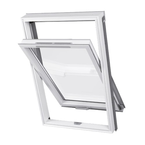 Okno dachowe łazienkowe Dakea BETTER SAFE PVC KPV B1000