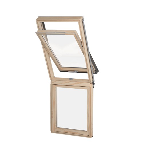 Okno dachowe trzyszybowe nieotwierane Dakea VERTICA ENERGY KAN B1600