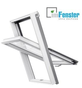 Okno dachowe imFenster APY B1500 55x78 PCV/plastikowe