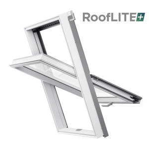 Okno dachowe RoofLITE+ TRIO PVC APY B1500 55x78