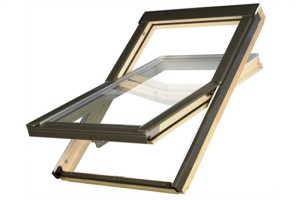 Okno dachowe B 78x118 OptiLight drewniane